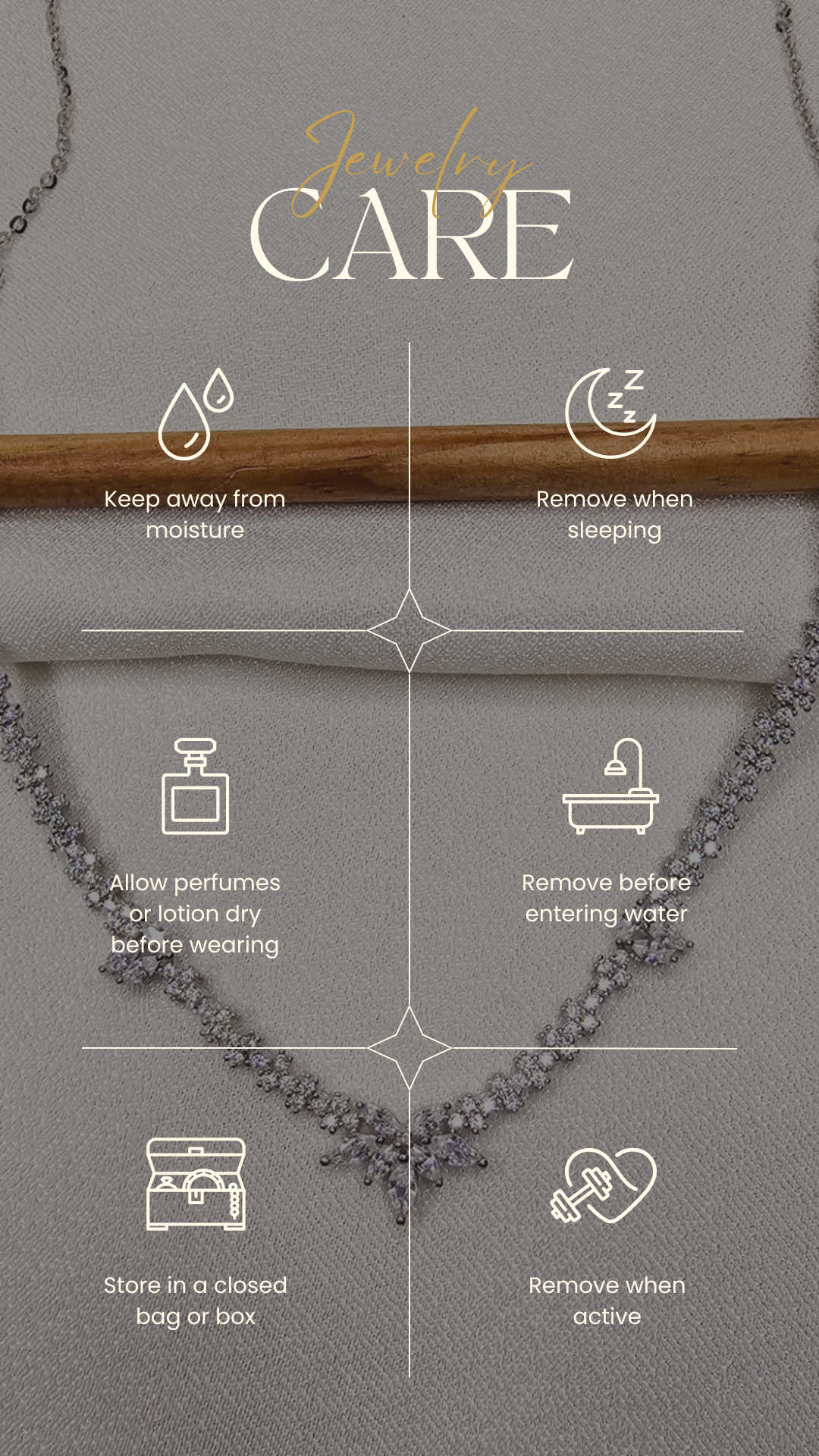 CZ STONE NECKLACE
