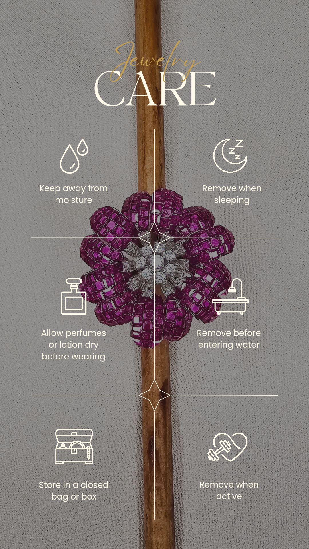 FLORAL COCKTAIL RING