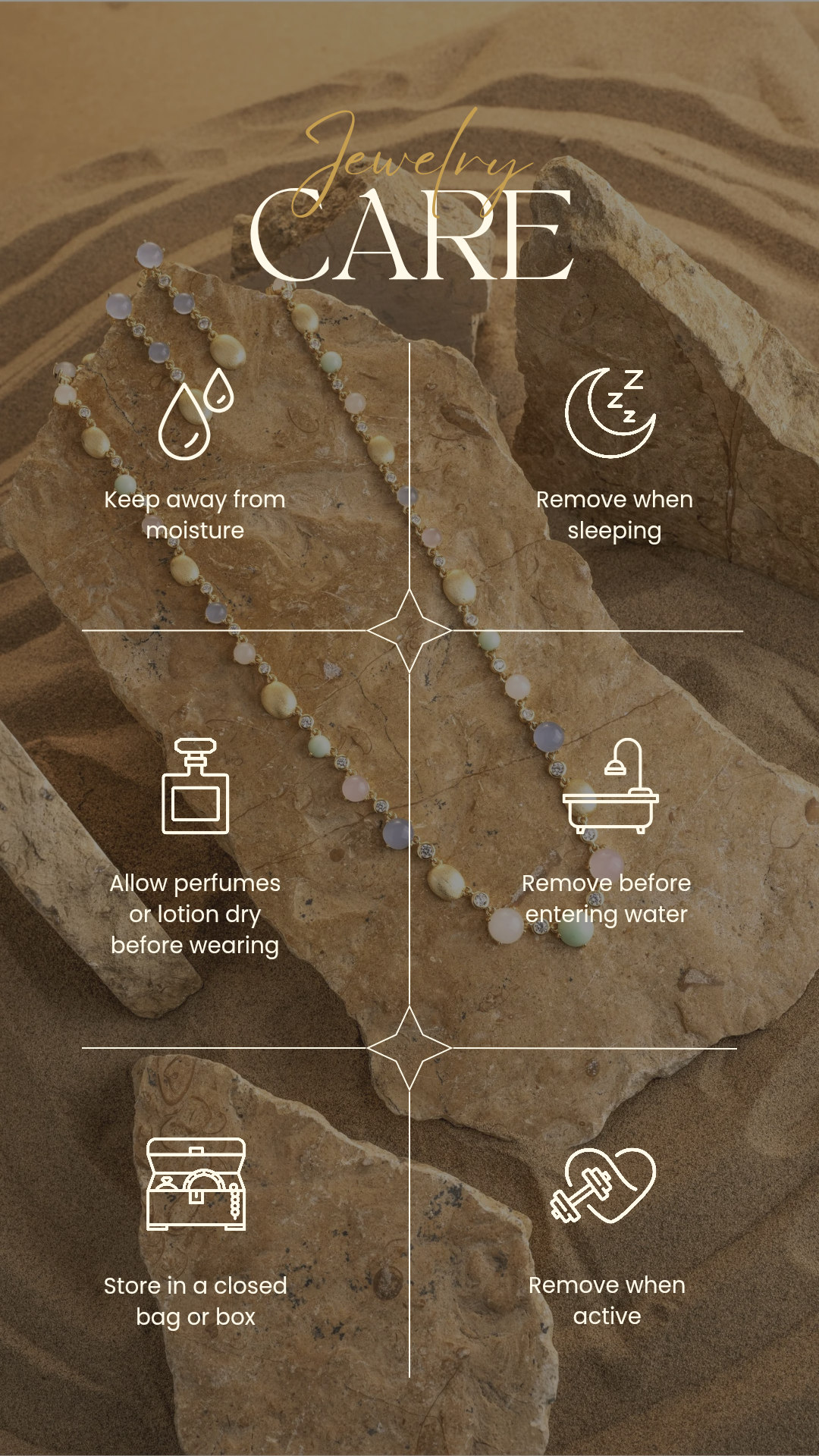 GOLD POLISHED SILVER NECKLACE