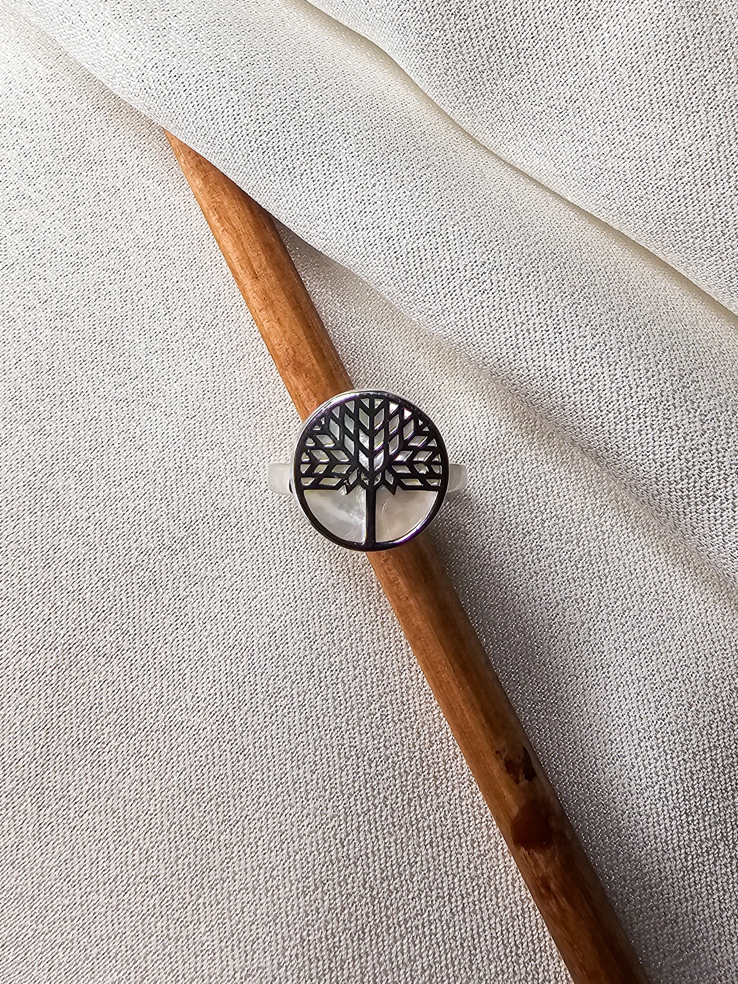 TREE OF LIFE SILVER RING
