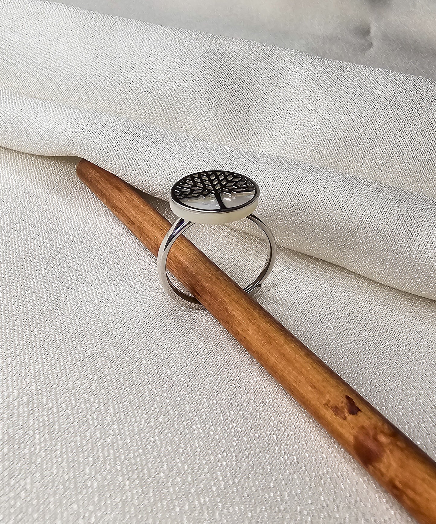 TREE OF LIFE SILVER RING