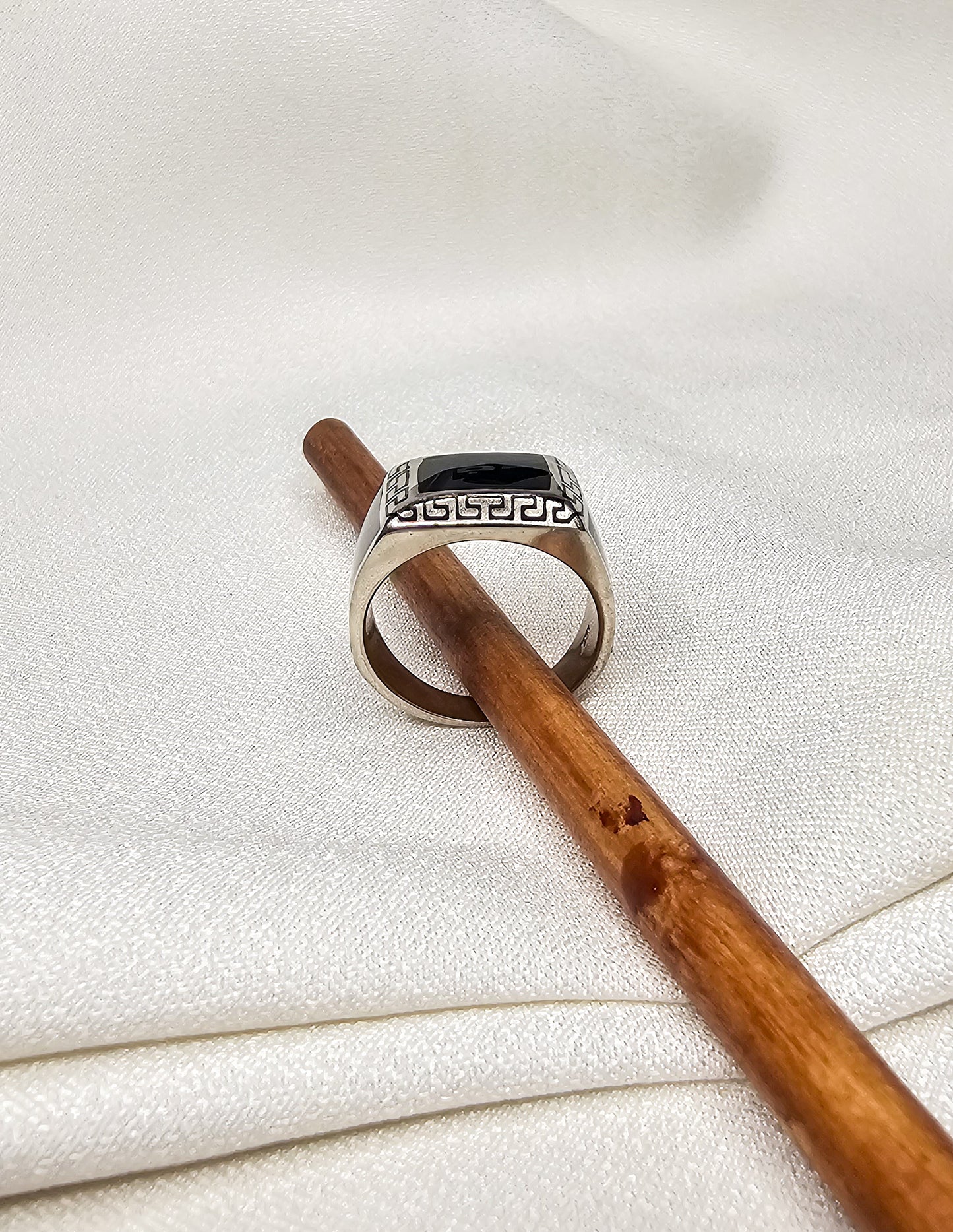 ENAMEL MEN'S RING