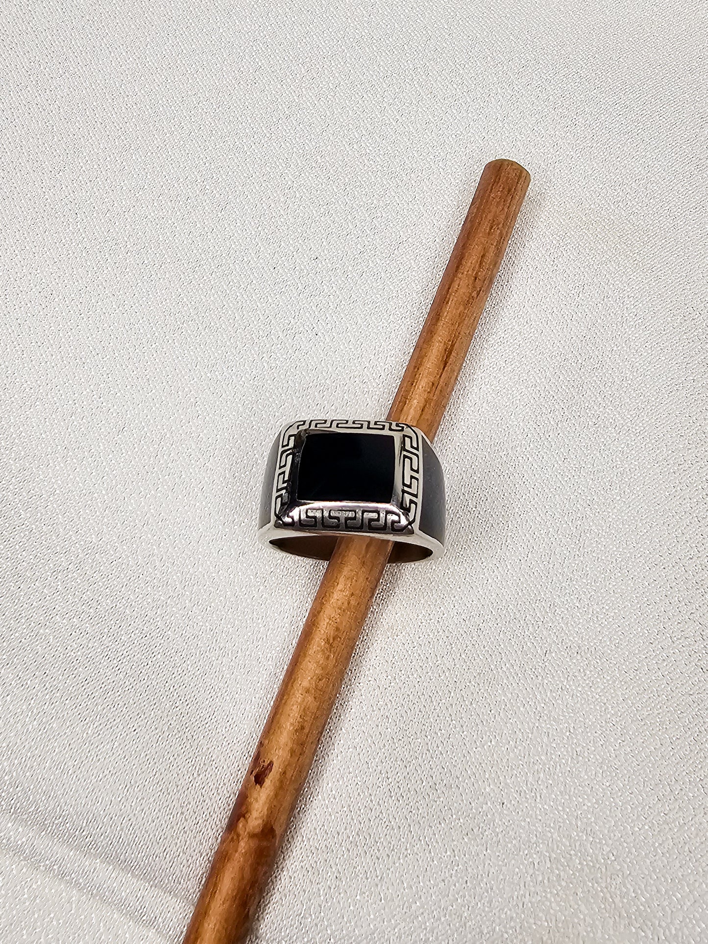 ENAMEL MEN'S RING