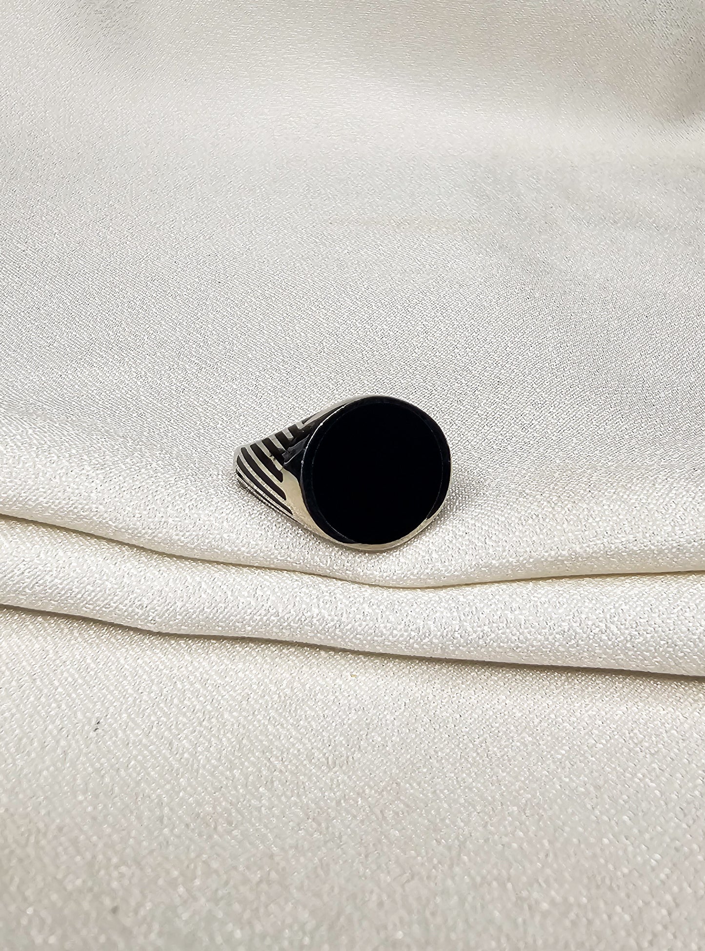 ENAMEL MEN'S RING