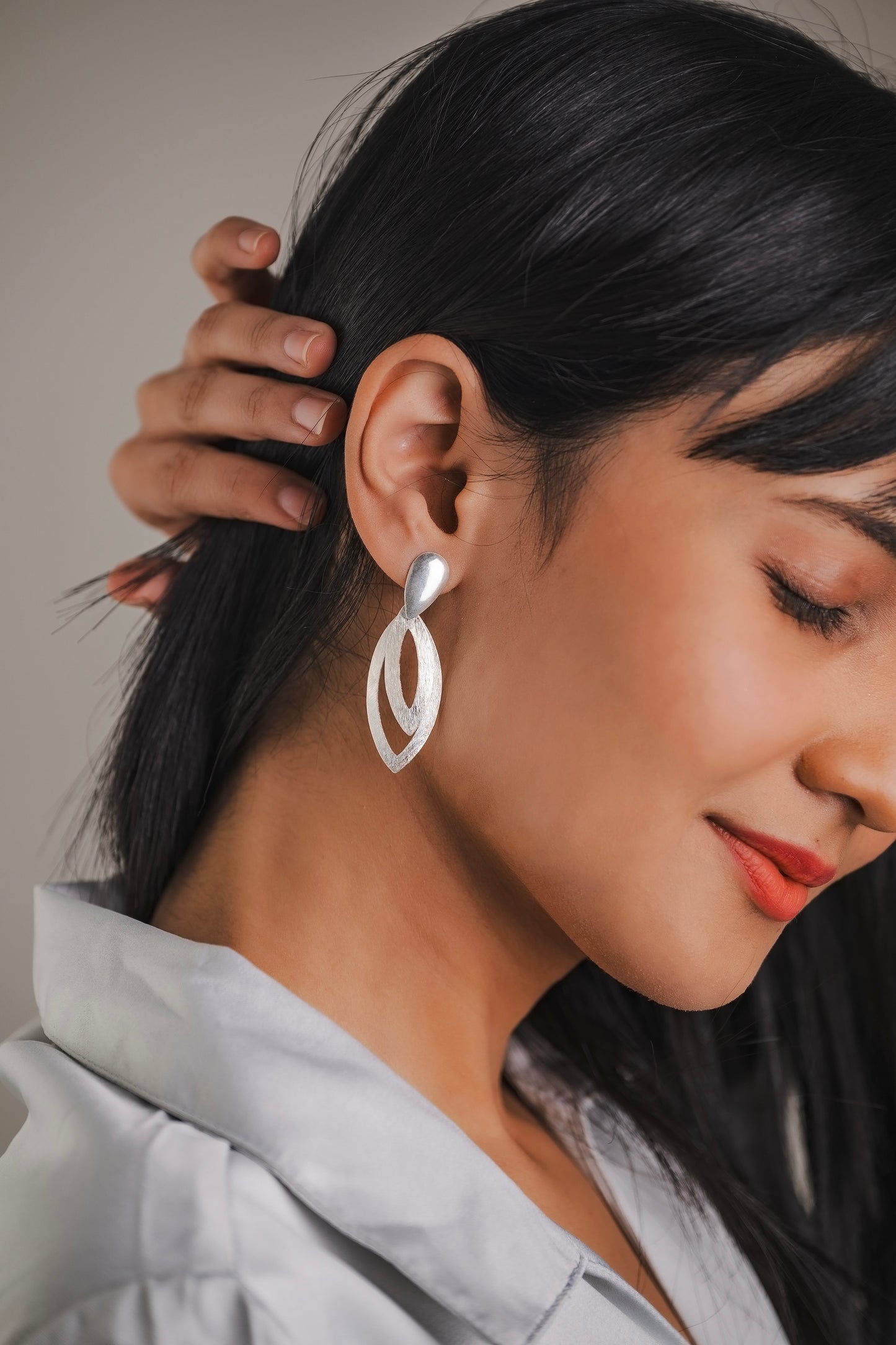 SILVER DANGLERS