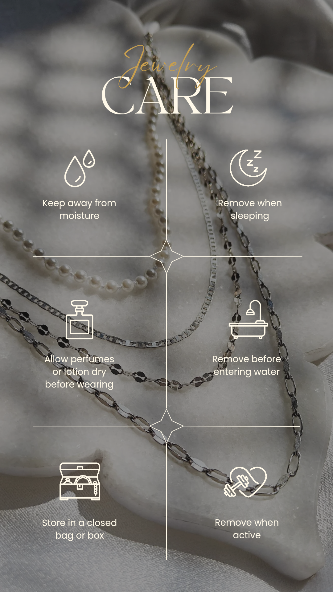 ALL STRINGS ATTACHED - NECKLACE